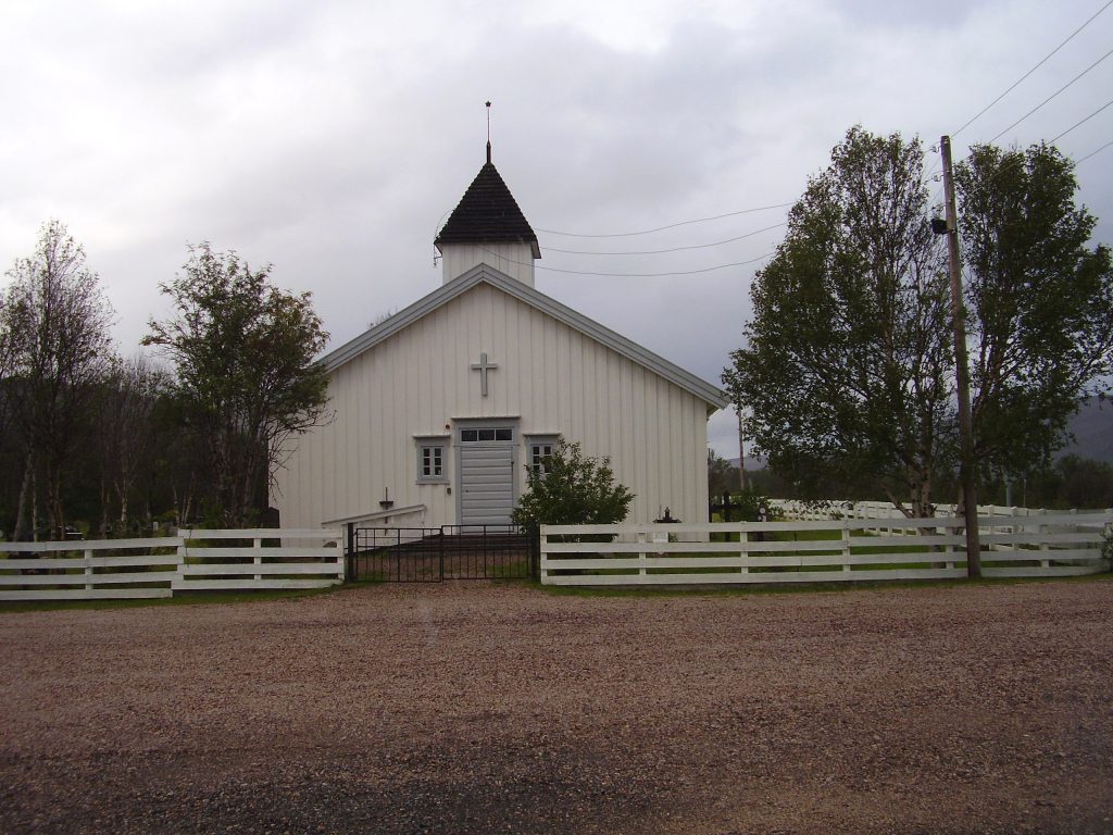 Kirche in Nuorgam by Seija
