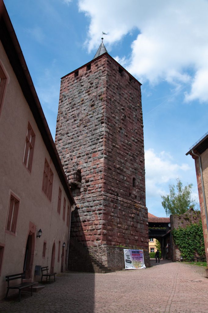 Burgfried auf Burg Rothenfels