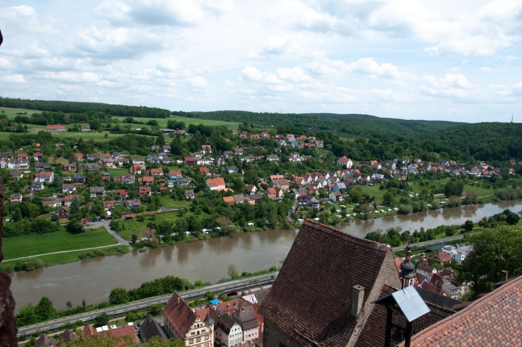 Blick von der Burg Rothenfels