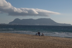 Blick auf Gibraltar