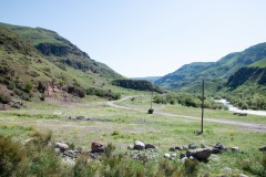 Landschaft nahe Vardzia