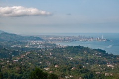 Sakhalvasho mit Blick auf Batumi