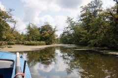 Auf dem Paliastomi Lake unterwegs.