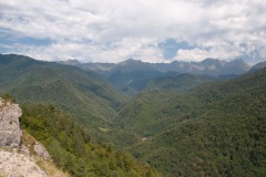 Landschaft im Großen Kaukasus