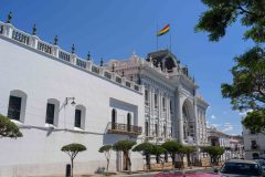 Parlamentsgebäude in Sucre