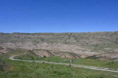 Landschaft am Höhlenkloster Dawit Garedscha