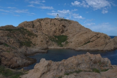 Leuchtturm auf der Insel La Pietra