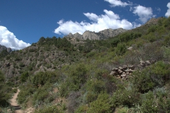 Entlang der Tavignano-Schlucht
