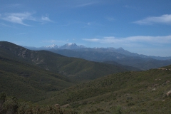 Landschaftliche Ausblicke auf dem Weg nach St Florent