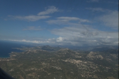 Blick auf Korsika