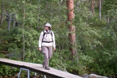 Unterwegs im Lemmenjoki NP