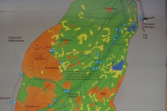 Karte vom Kevo Naturreservat by Seija