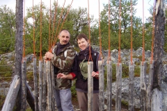 Am Eingang zum Kevo Naturreservat by Seija