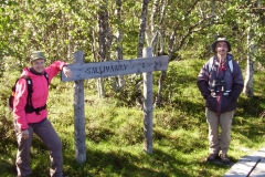 Beginn des Wanderweges nach Sallivaara by Seija