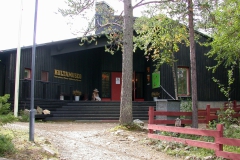 Eingang zu den Ausstellungen