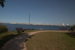 Blick zm Überseehafen