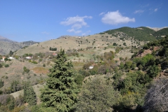 Landschaft nahe Korfes