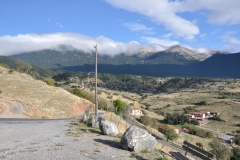 Landschaft in der Nähe der Cave Lakes