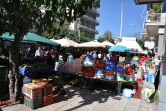 Auf dem Markt in Patras