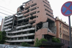 Belgrad - Zerbombter Generalstab