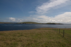 Blick zur Insel Mousa