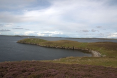 Blick von Scalloway nach Westen