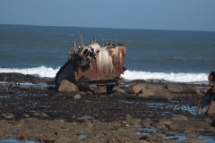 Am Strand in Hondeklipbaai