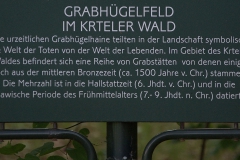Infotafel zum Gebiet