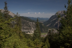 Blick auf Scharnitz